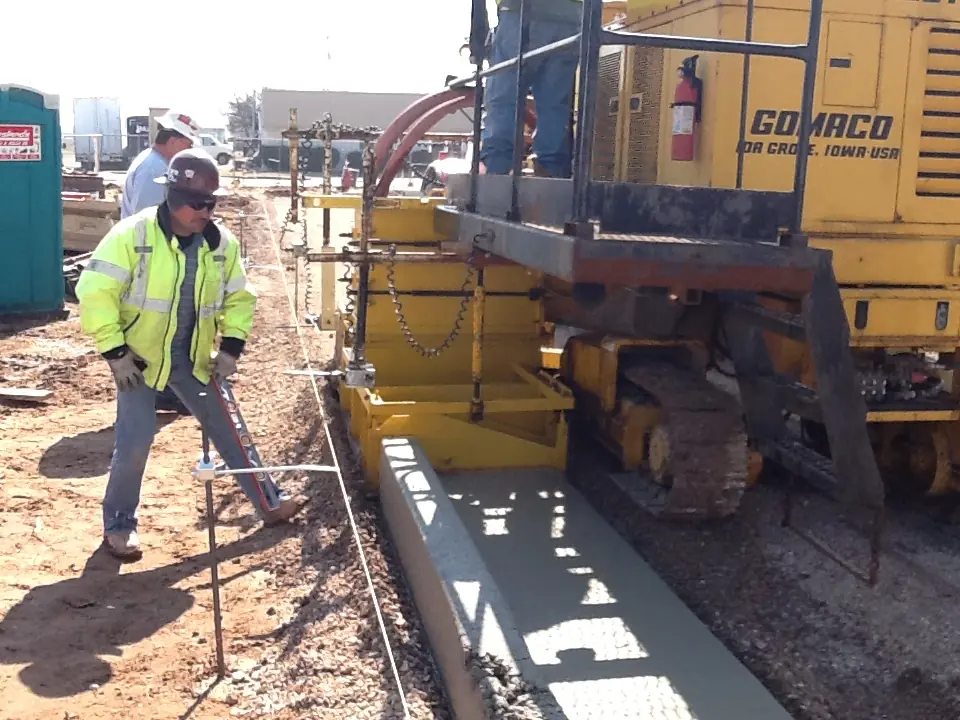 Concrete Enterprises field crew on a commercial project