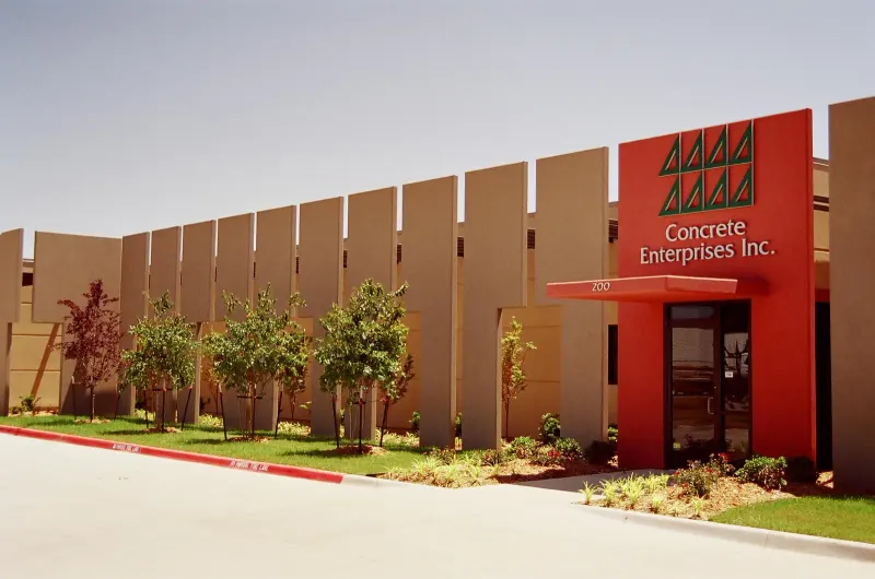 Concrete Enterprises Oklahoma City office and yard