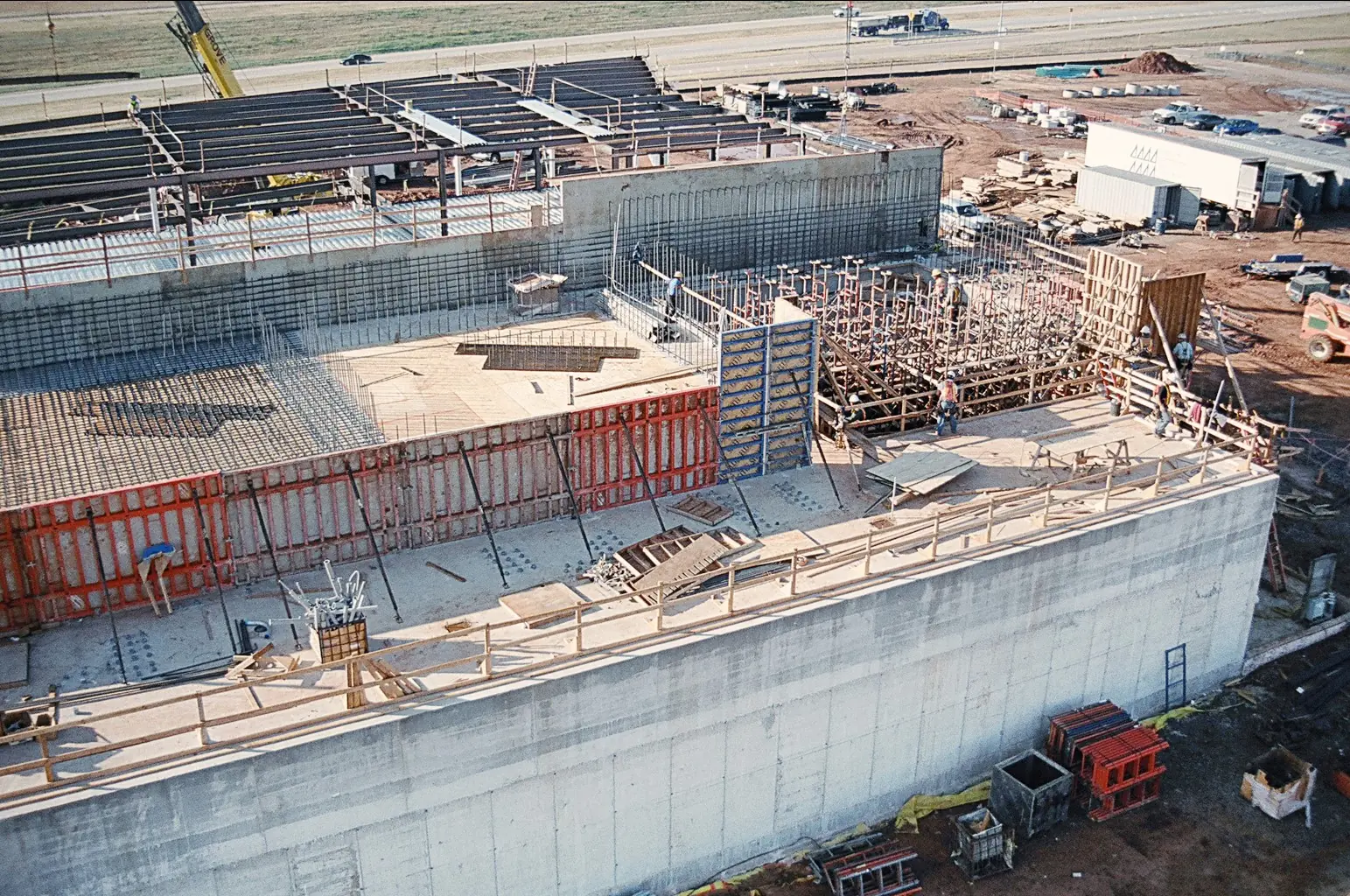 ProCure proton therapy facility structural concrete, Oklahoma City