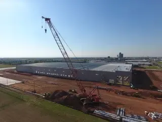 Purina commercial concrete project in Oklahoma
